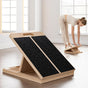 Portable Wooden Slant Board for Calf Stretching and Exercise, Adjustable Incline Wedge for Squats and Balance