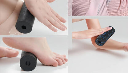 Mini Foam Roller & Massage Ball Set, Travel Muscle Recovery Kit